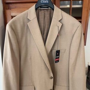 Chaps Blazer- Beige 52R